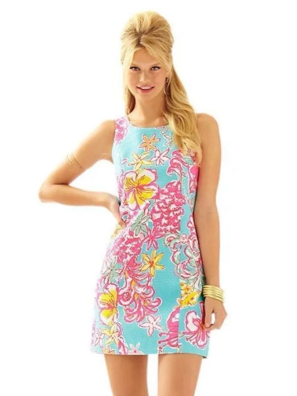 Lilly Pulitzer Breakwater Blue Cathy Shift Dress